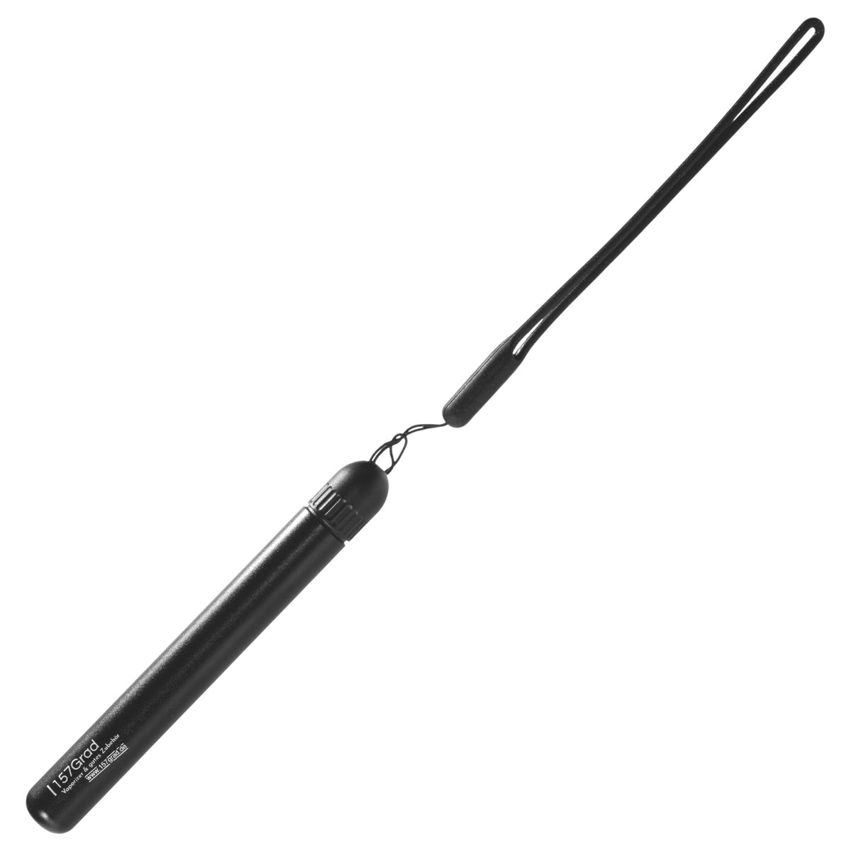 157Grad J-Tube Schwarz seitlich mit Band