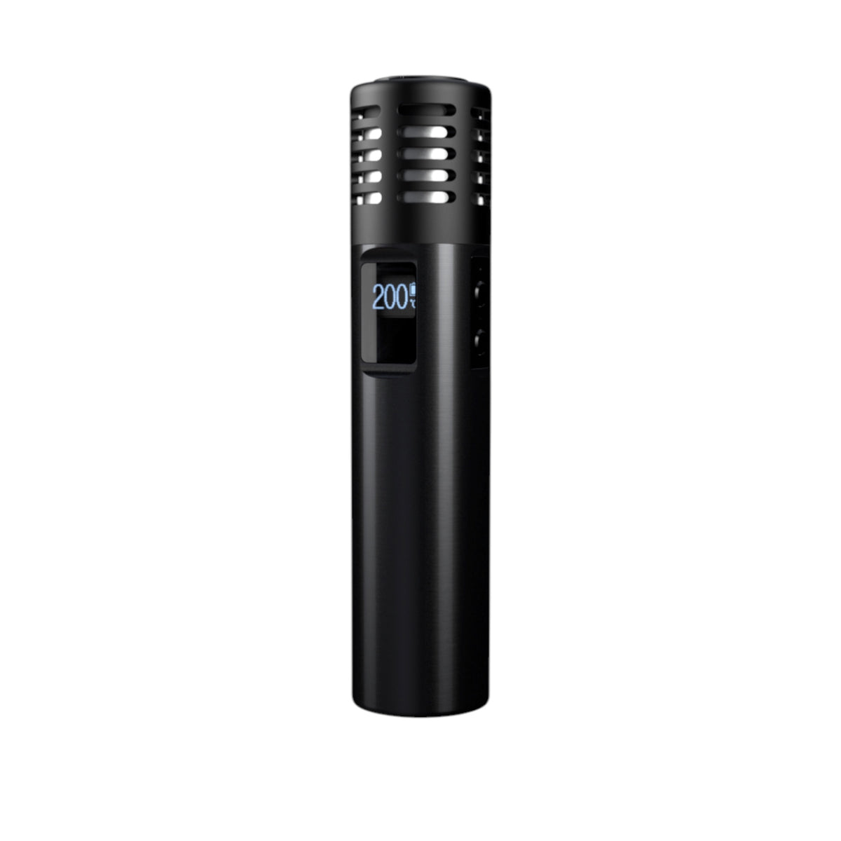 Arizer Air Max Vaporizer von vorn mit Temperaturanzeige