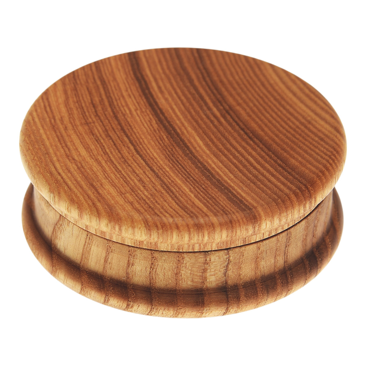 Canamix Grinder aus Esche mit Holzstiften geschlossen schräg von vorne