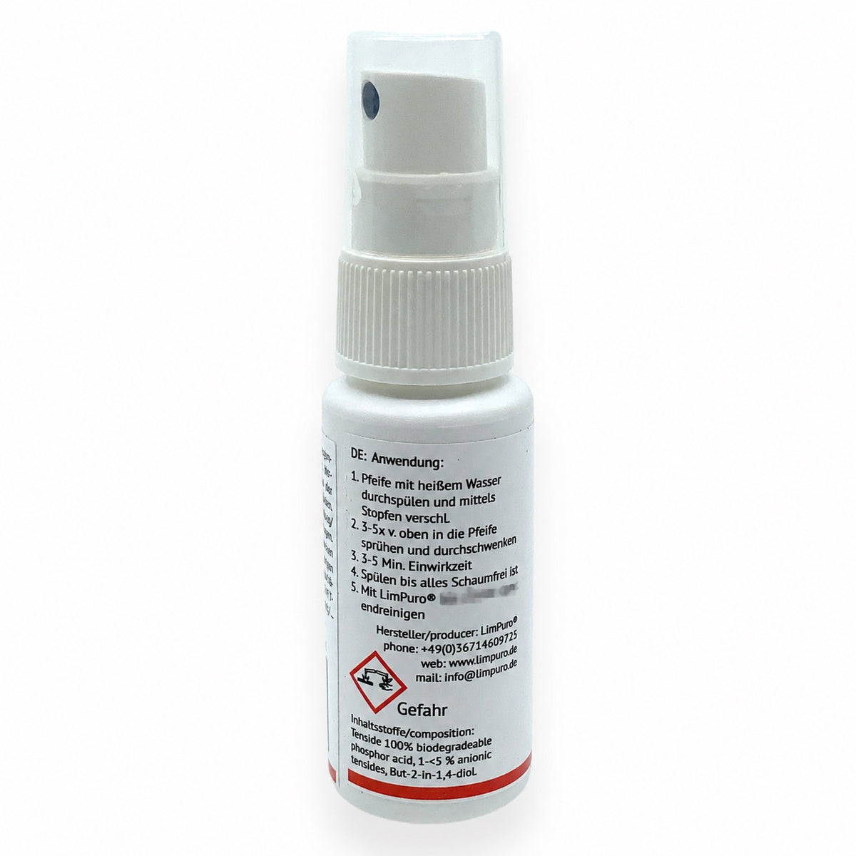 LimPuro Anti Lime in der 30-Milliliter-Sprühflasche