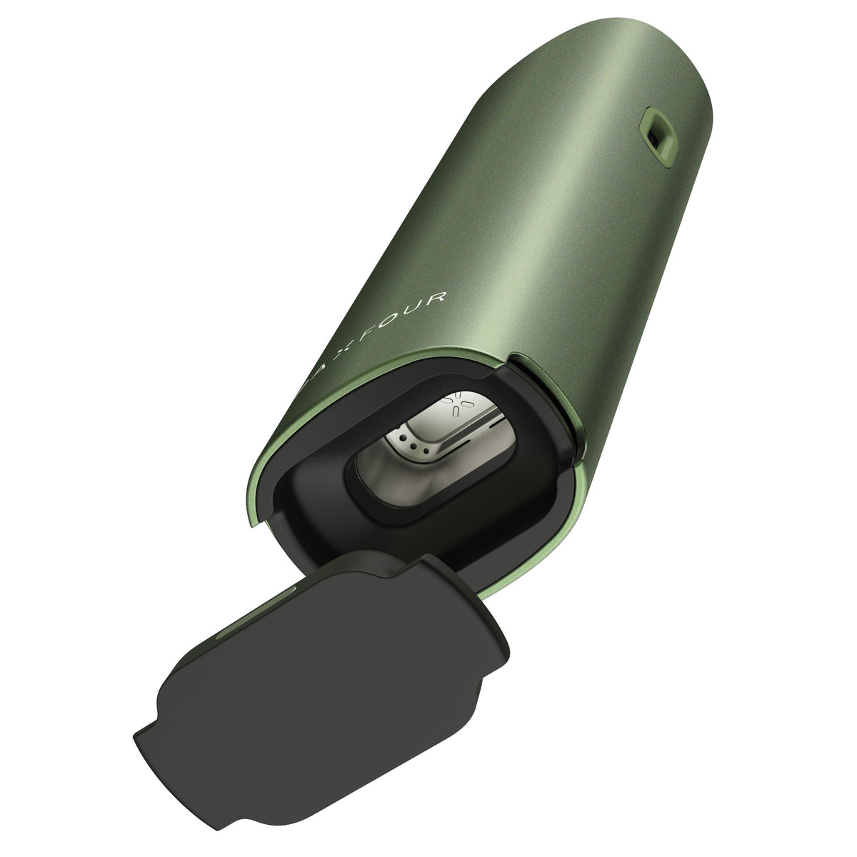 Pax FOUR Greenstone mit geöffnetem Deckel Details Kammer