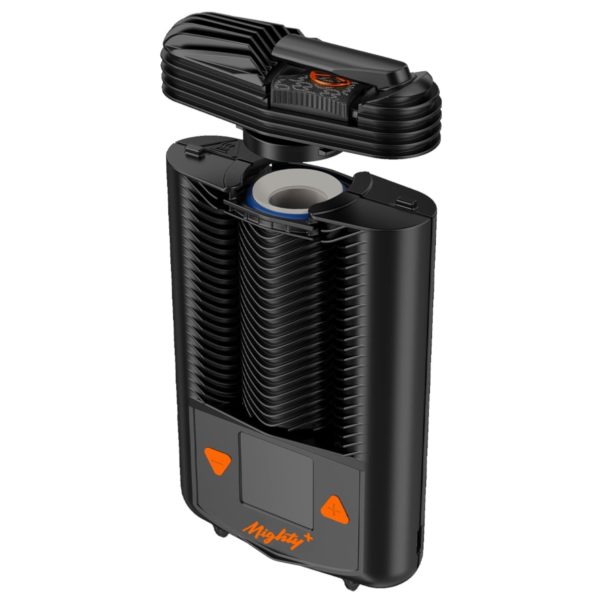 Storz & Bickel Mighty+ mit geöffneter Kühleinheit