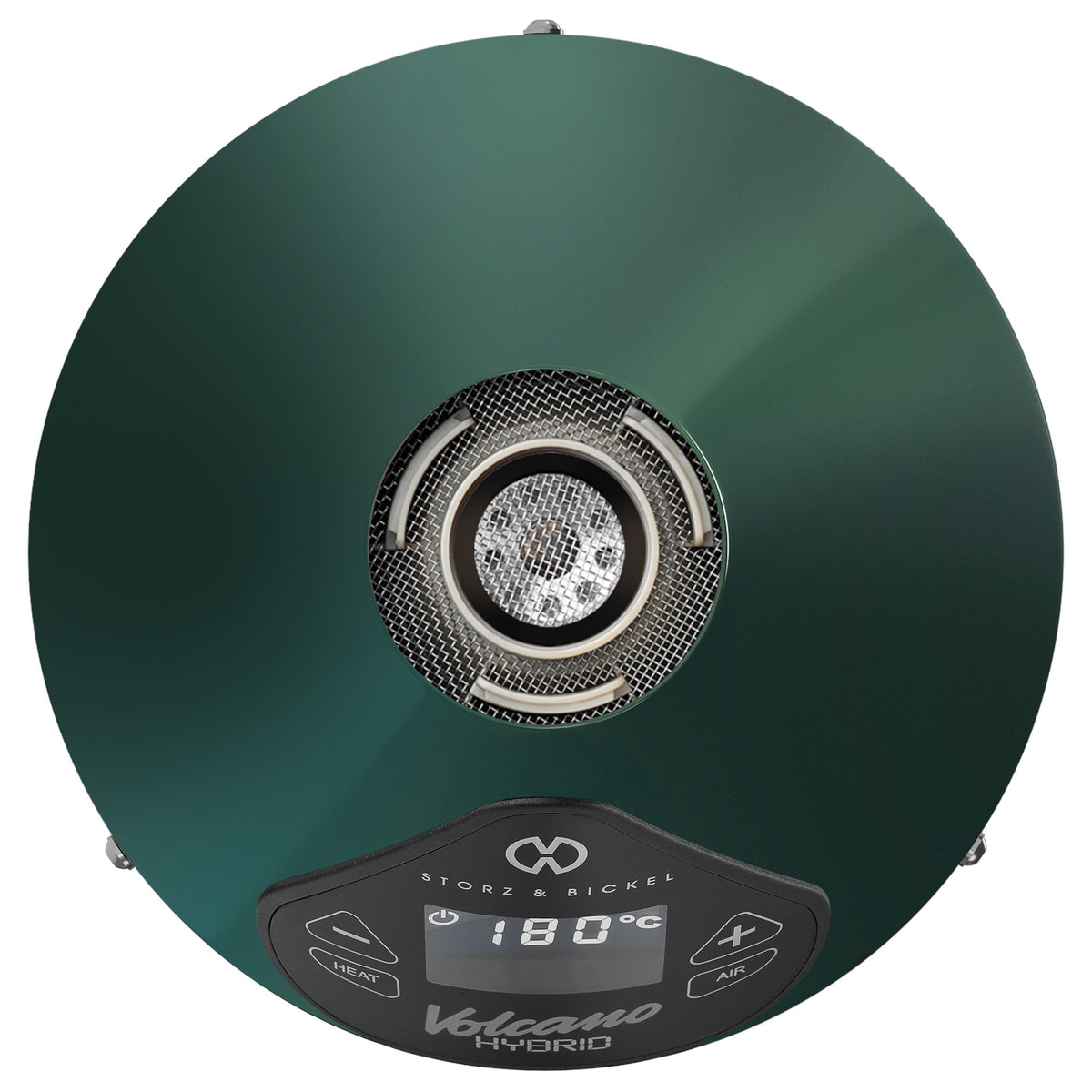 Storz & Bickel Volcano Hybrid Evergreen Details Kammer von oben