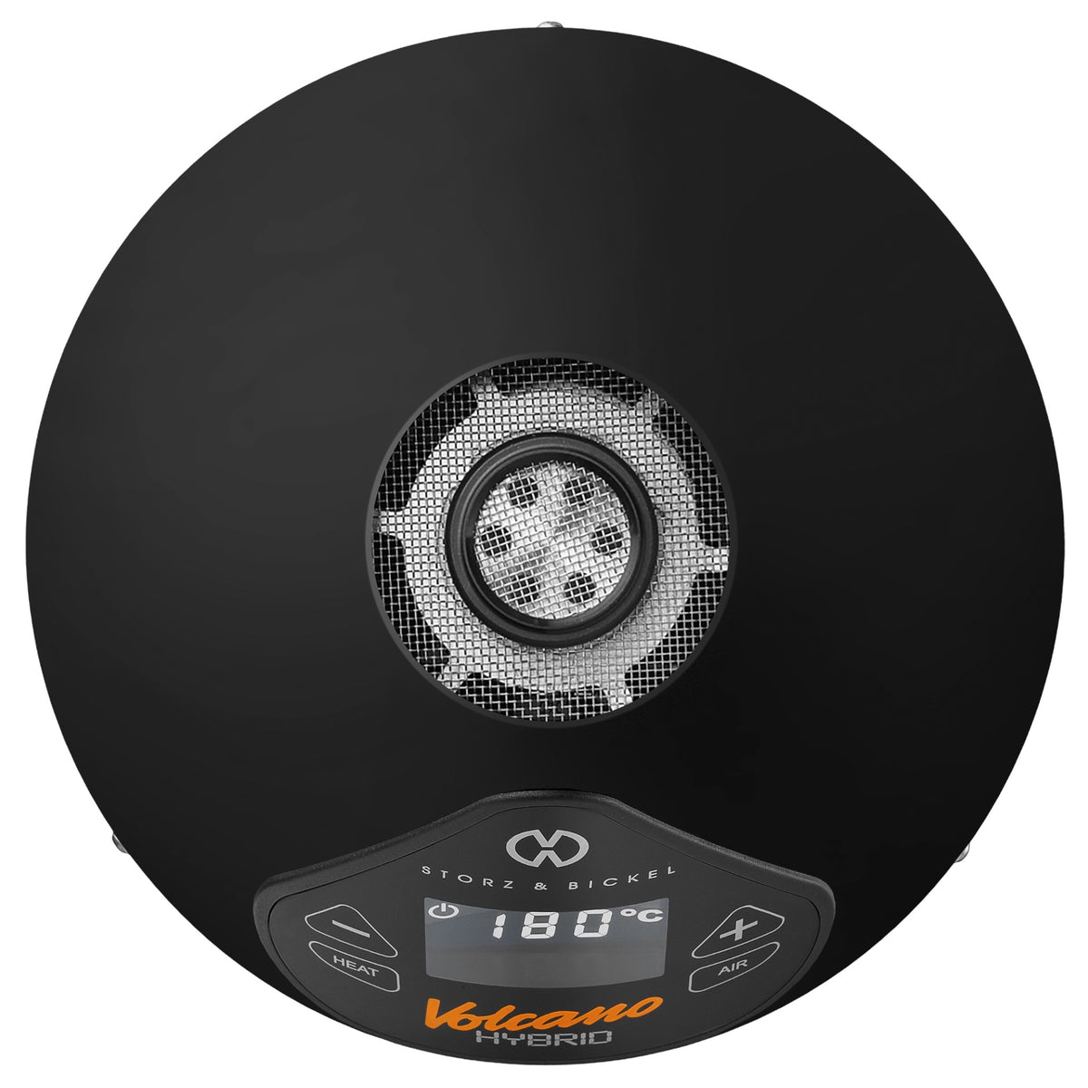 Storz & Bickel Volcano Hybrid Onyx Details Kammer von oben