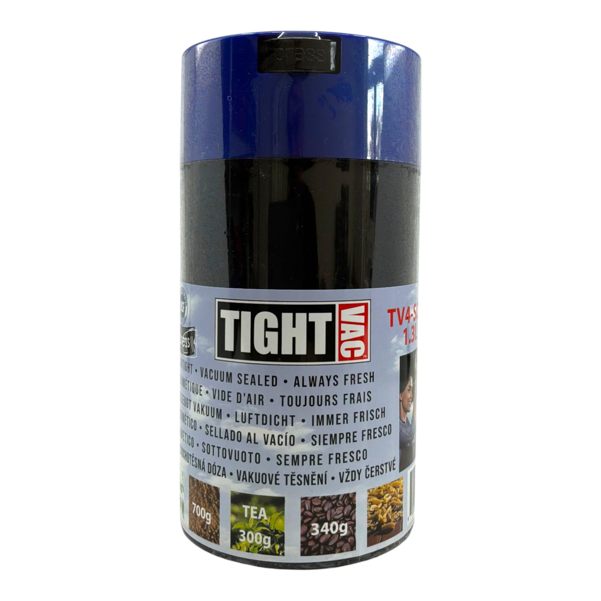 Tightpac Vitavac Vakuum-Container in Blau