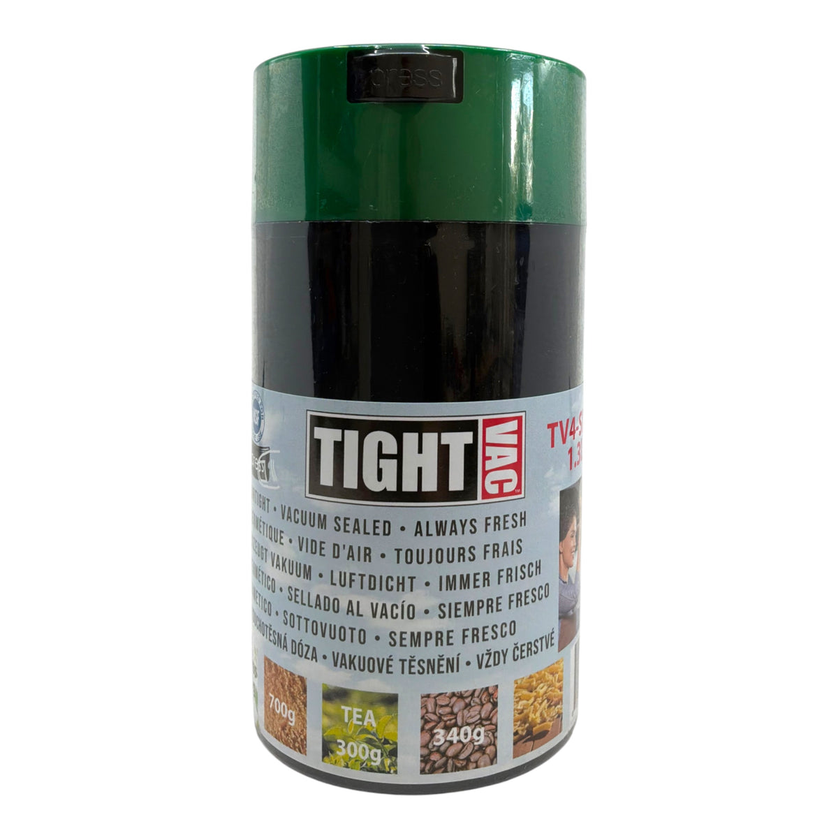 Tightpac Vitavac Vakuum-Container in Grün