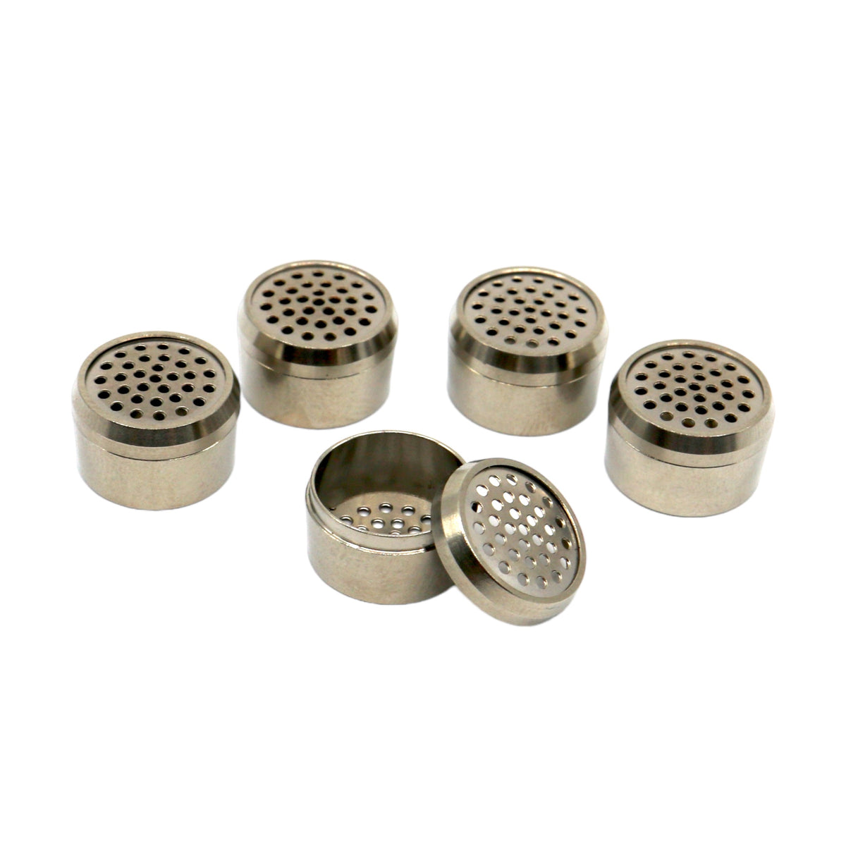 Vapotools by 157Grad Dosierkapseln aus Titan 5er Set