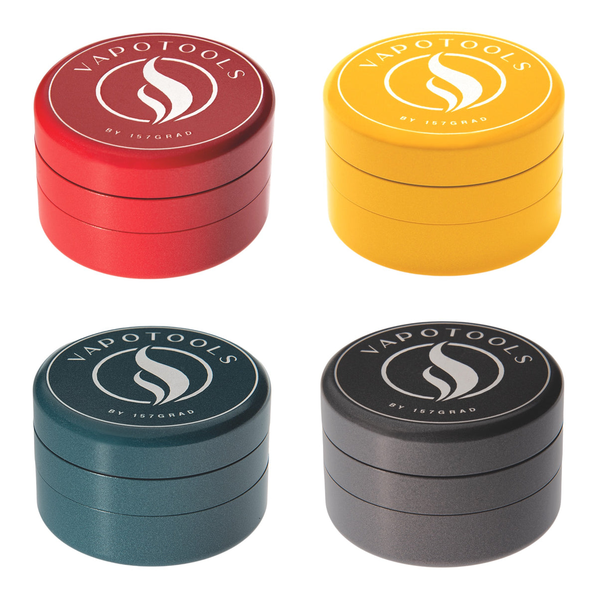 Vapotools by 157Grad Ceramic Ultra Grinder in 4 Farben