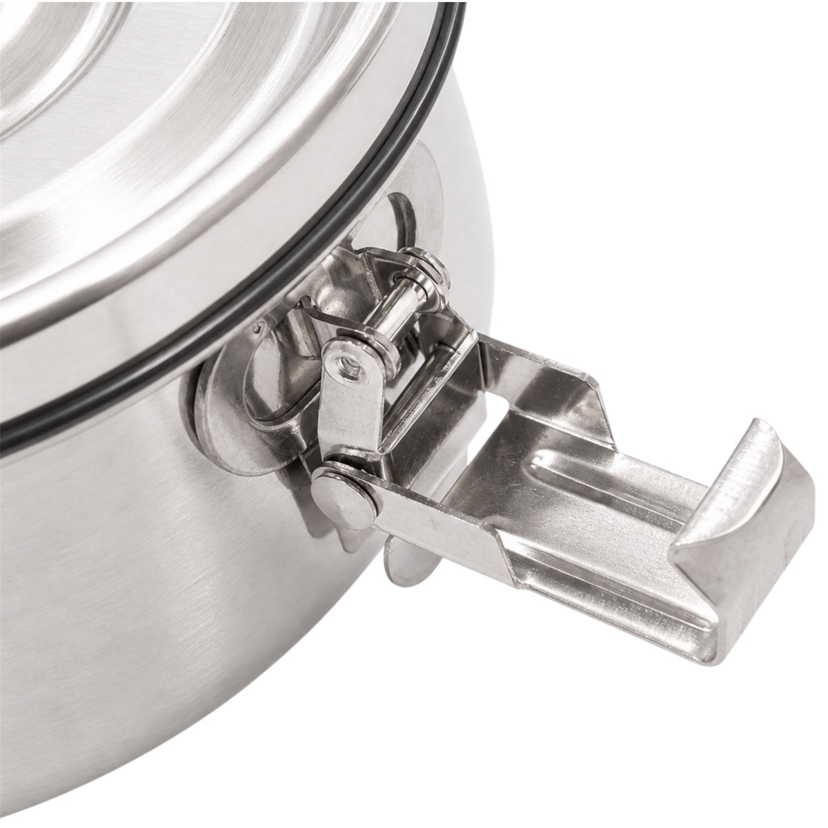 Vapotools by 157Grad Edelstahl-Vorratsbehälter 300ml Details Klammer