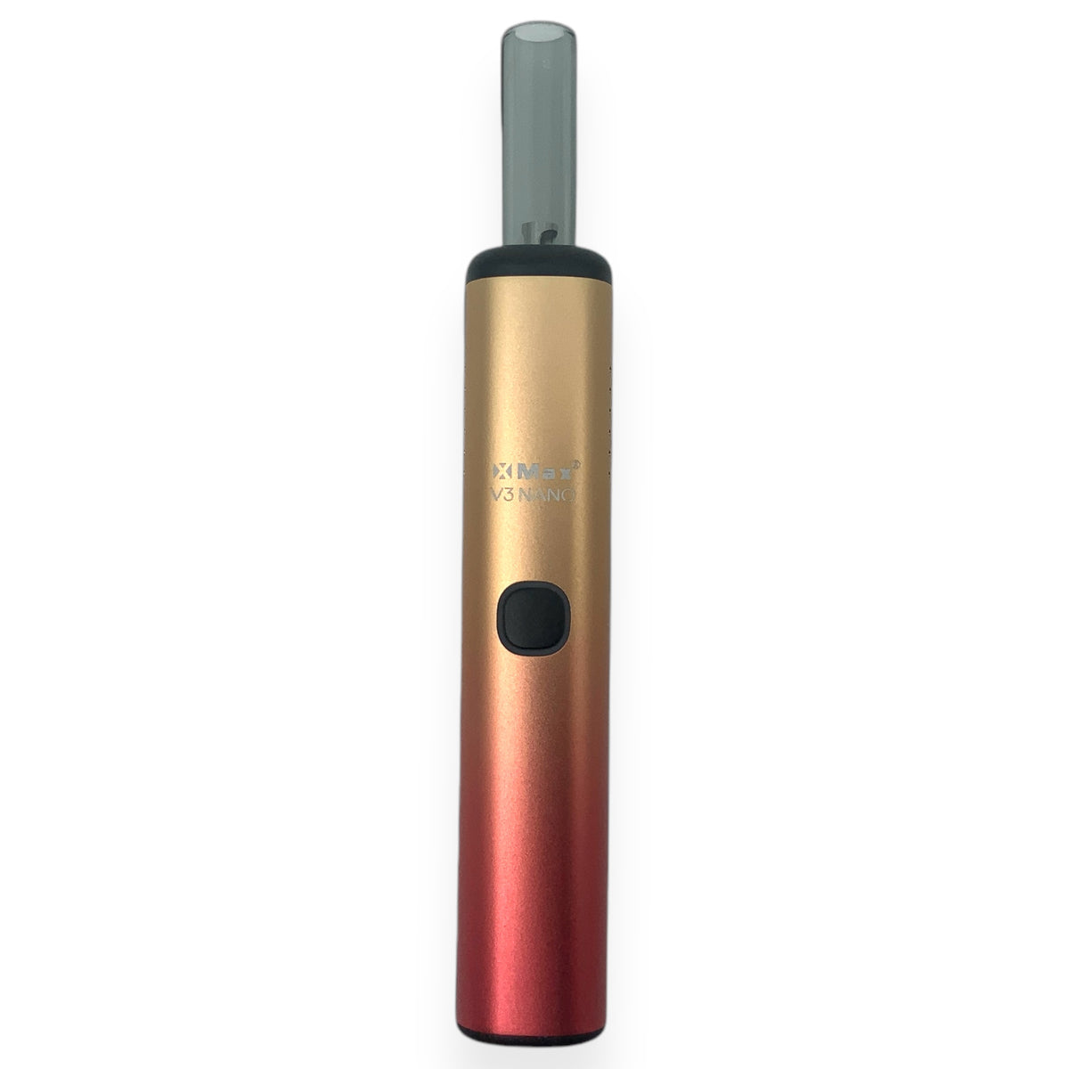 XMAX V3 Nano Vaporizer in Rot-Gold mit Glasmundstück