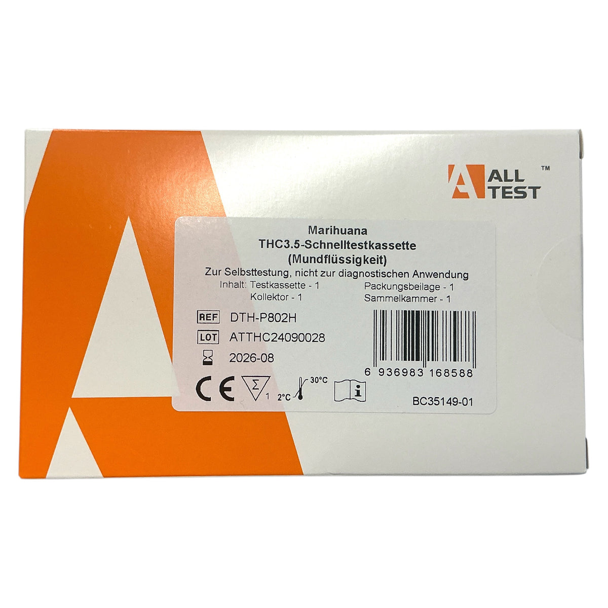 All Test THC Test Details