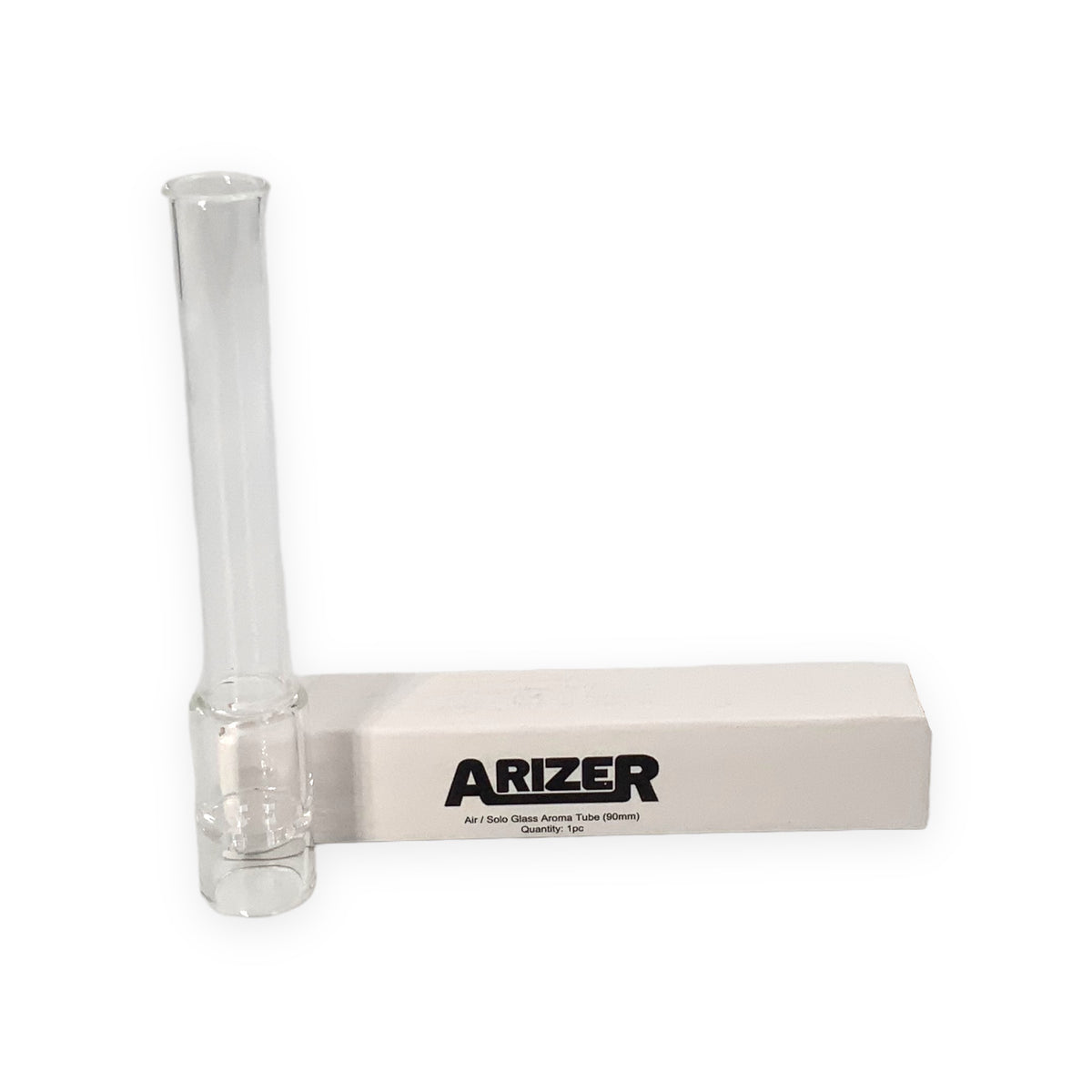 Arizer Glas Aroma Tube Mundstück 90mm mit Verpackung