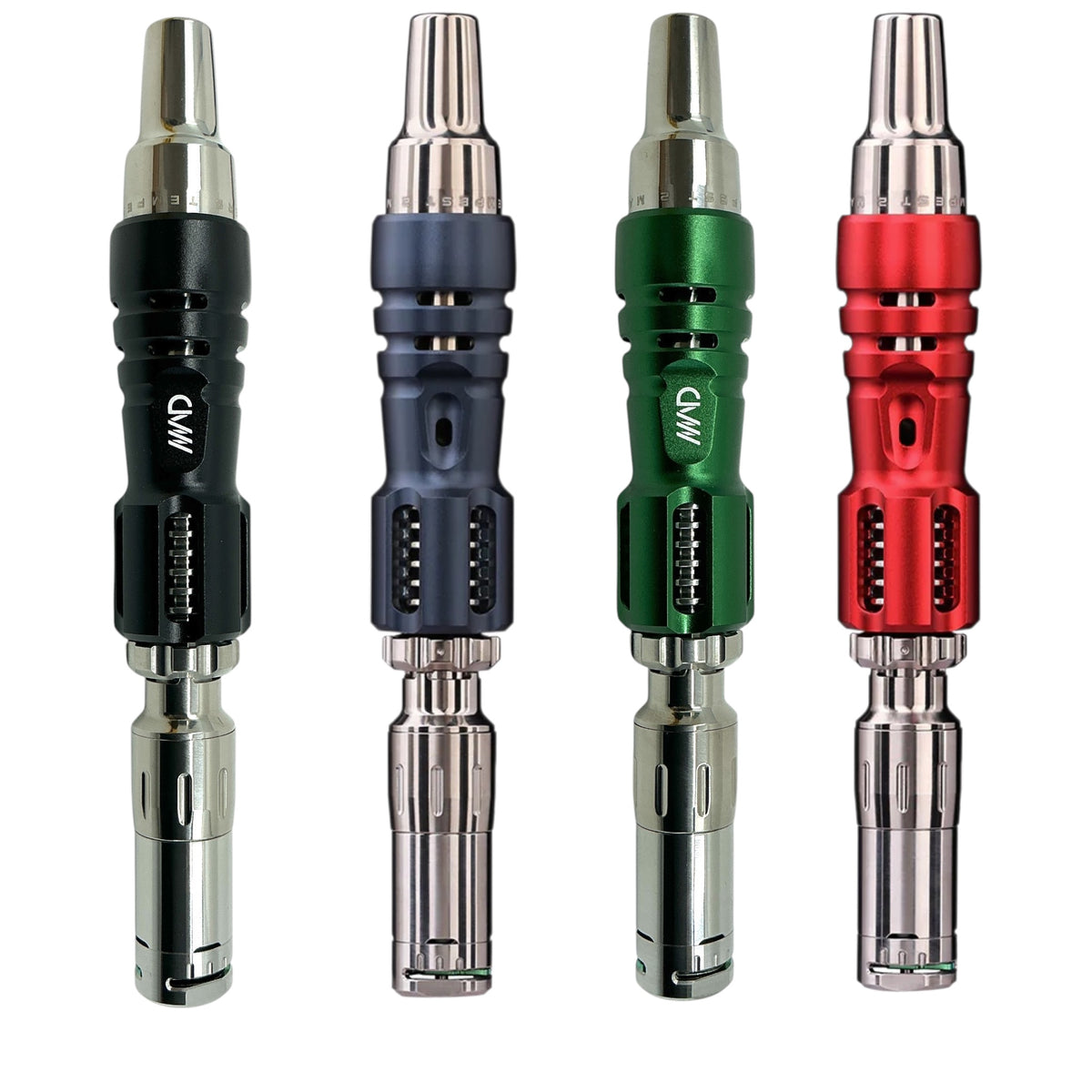 Mad Heaters Tempest 2 Vaporizer in Schwarz, Blau, Grün und Rot