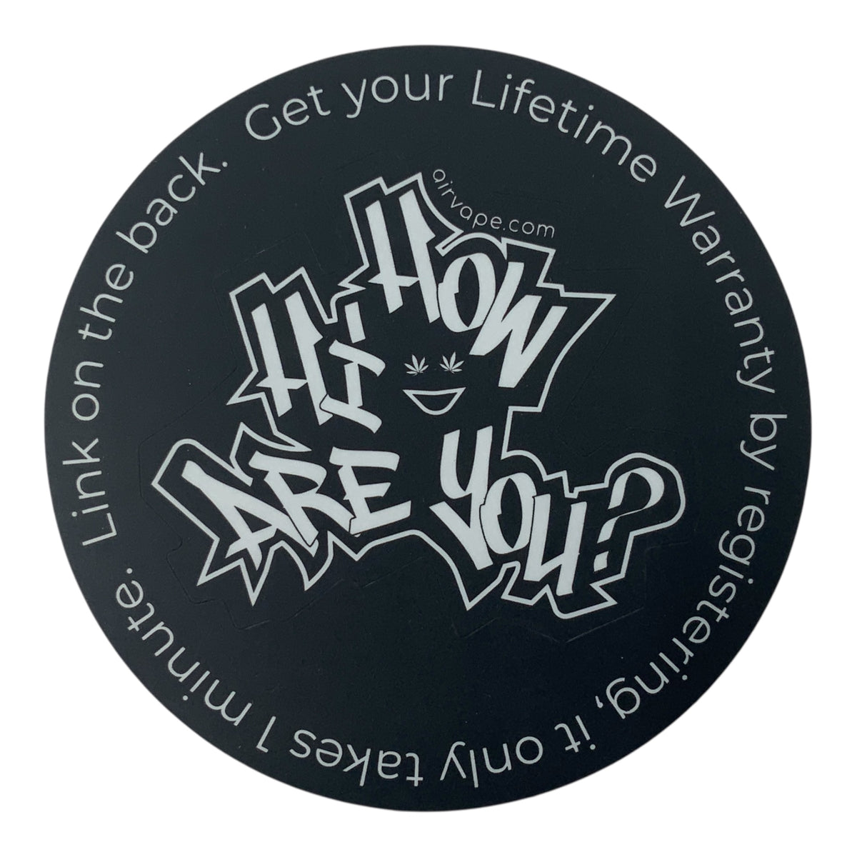 Airvape Legacy Pro Vaporizer  Sticker