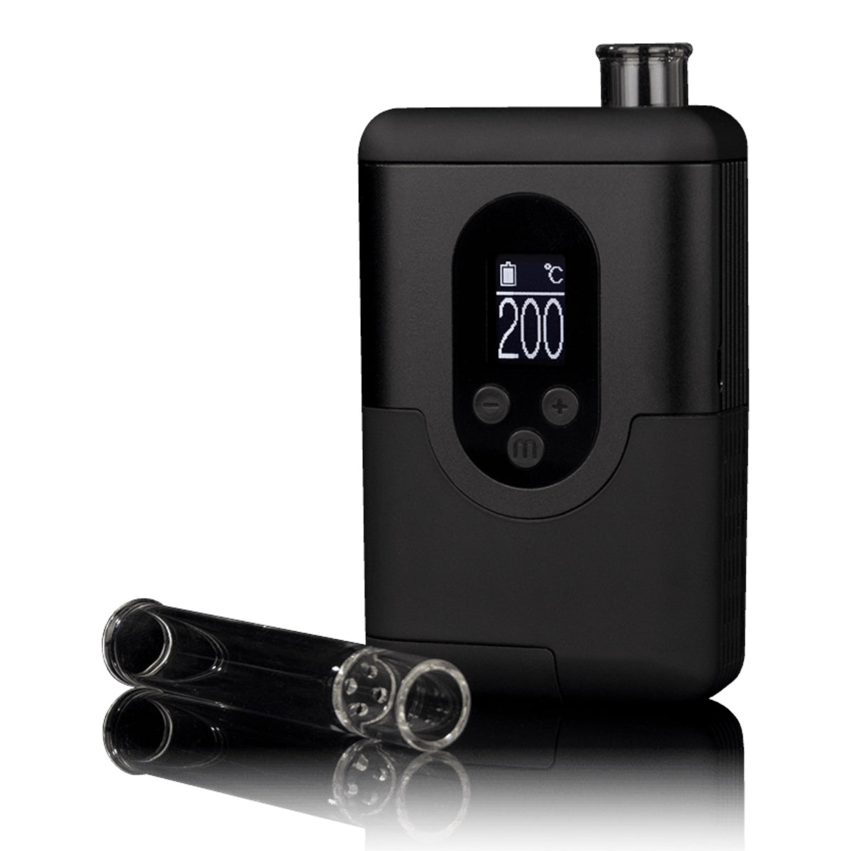 Arizer ArGo mit zwei Ersatz-Glasmundstücken