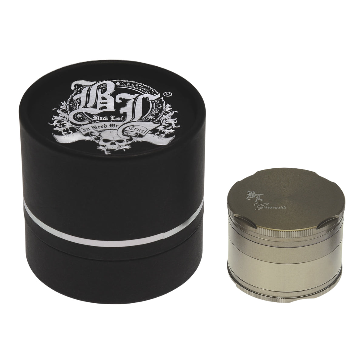 Black Leaf New Edge Granite Grinder 50mm  mit Verpackung
