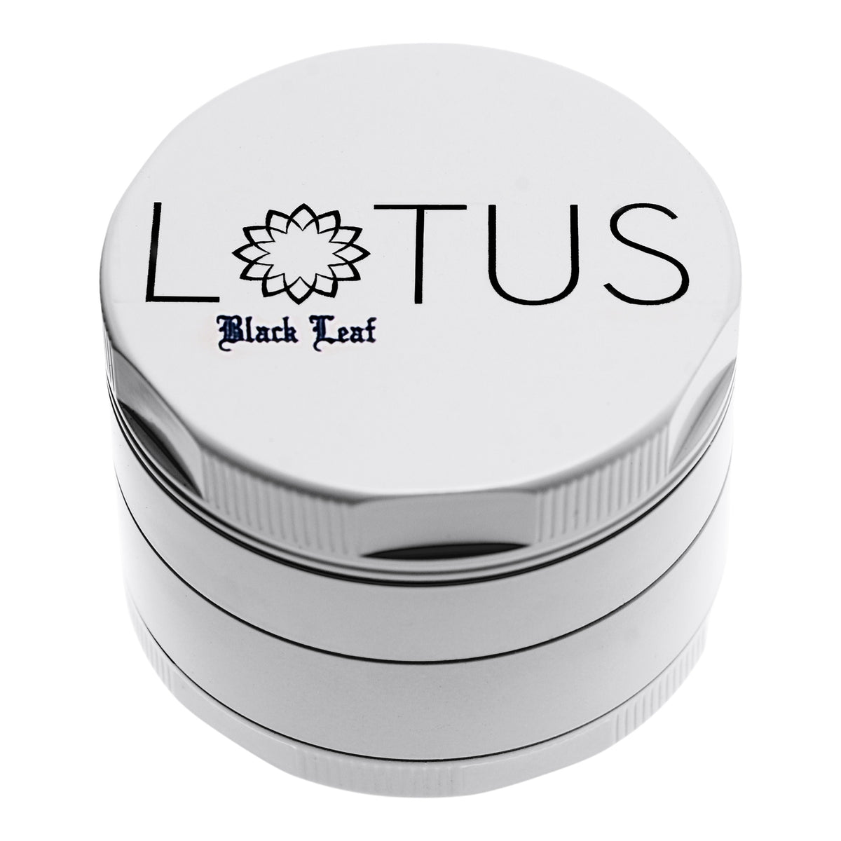 Black Leaf Lotus Grinder weiss