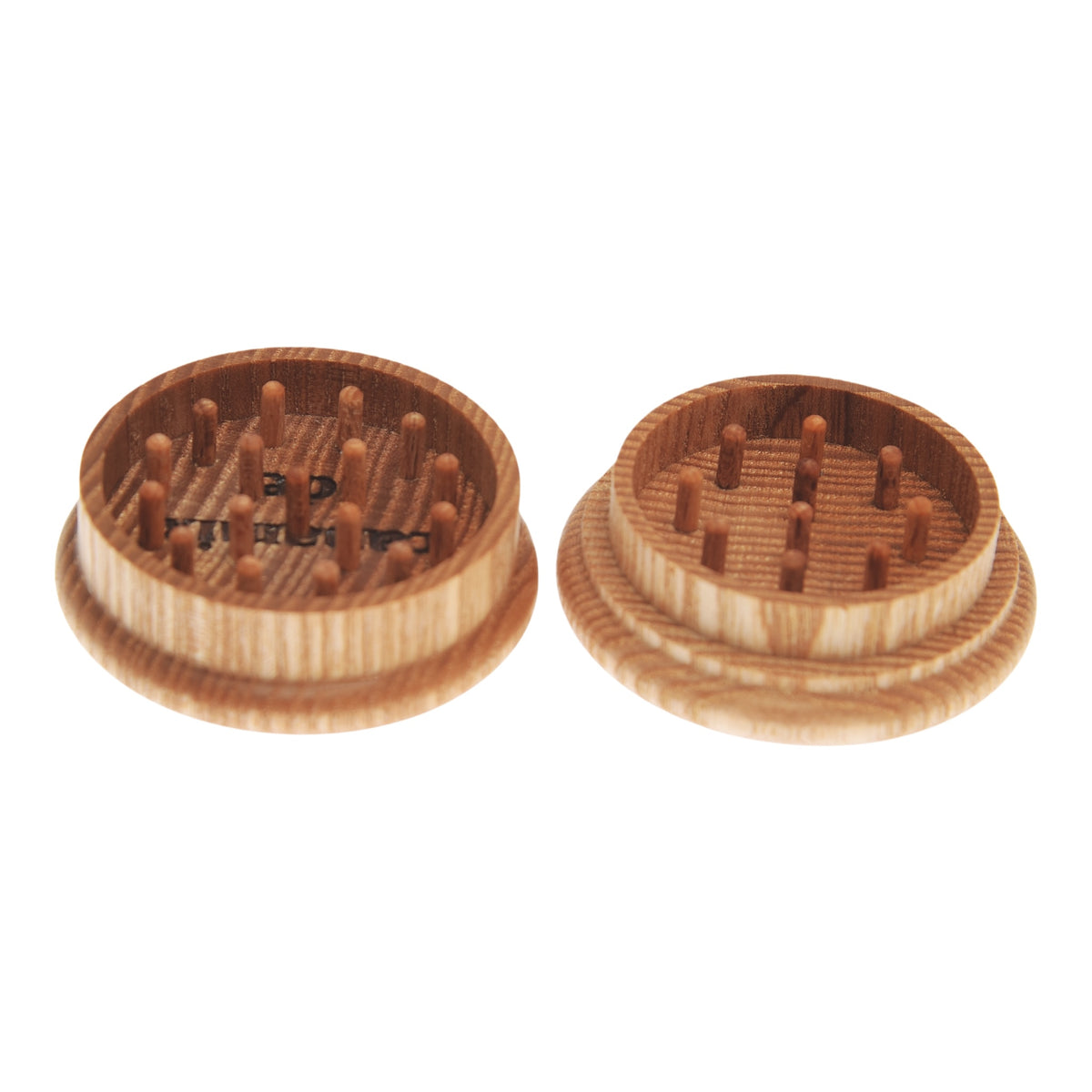 Canamix Grinder aus Esche mit Holzstiften  60mm geöffnet