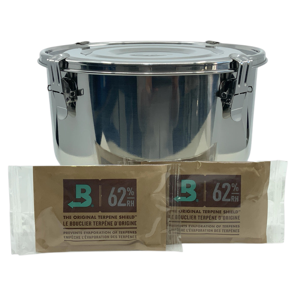 Cvault 8 Liter  mit 2x Boveda 62% 67 Gramm