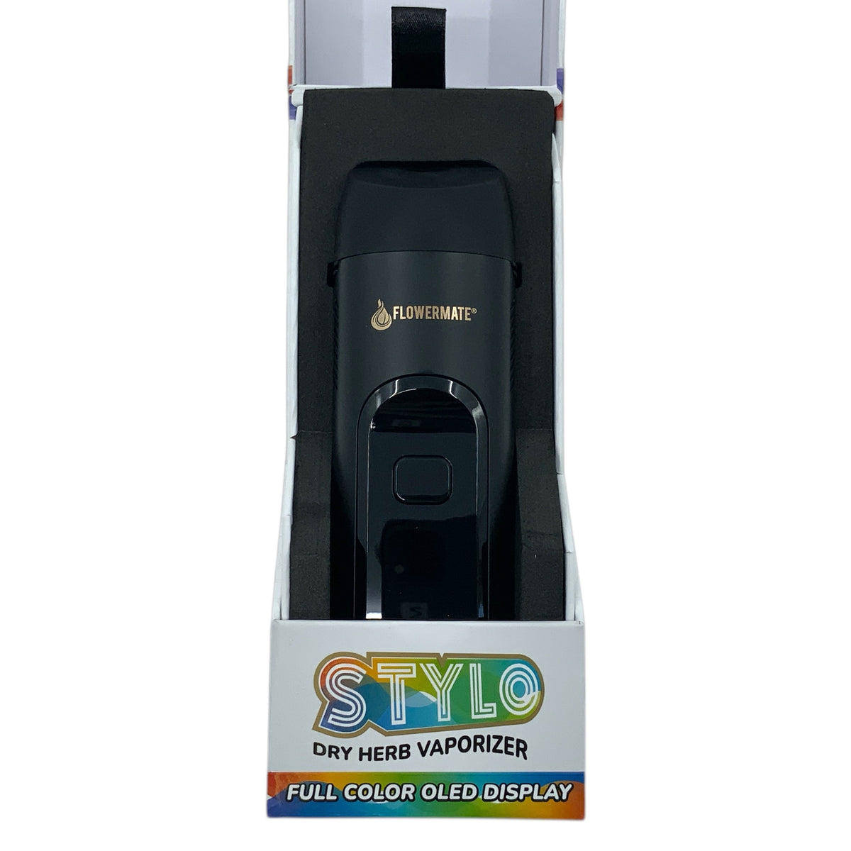 Flowermate Stylo in der Verpackung