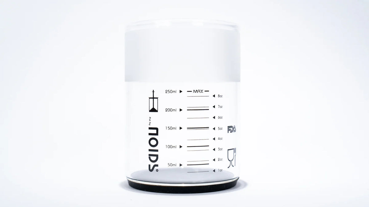 NOIDS POT Ersatzglas mit Skala bis 250 Milliliter