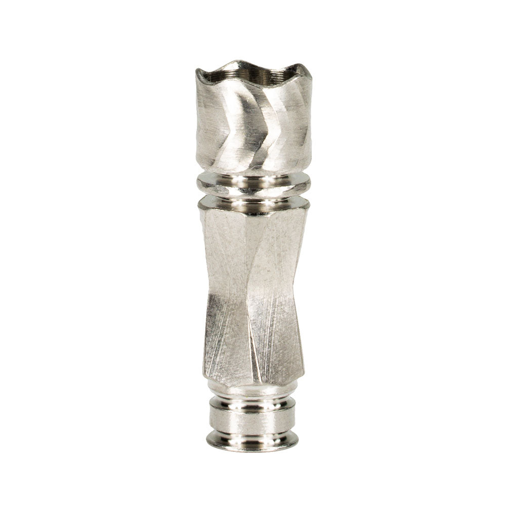 Edelstahl-Kappe des DynaVap VapCap The B in Nahaufnahme