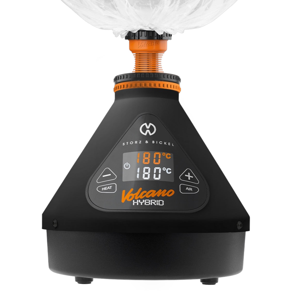 Storz & Bickel Volcano Hybrid Onyx  mit Ballon