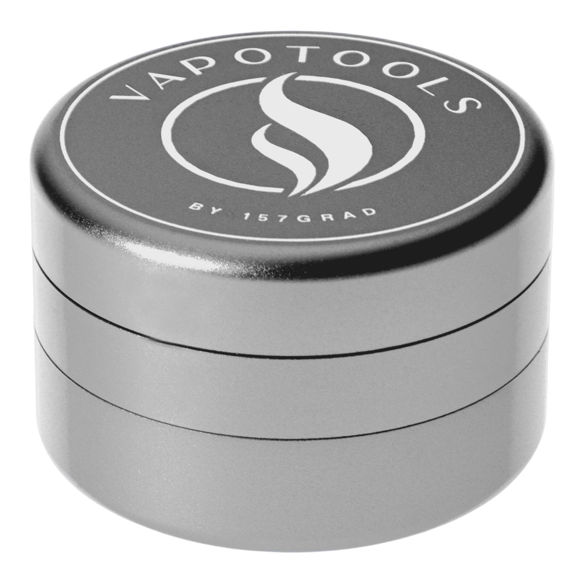 Vapotools by 157Grad Aluminium Ultra Grinder Silber 