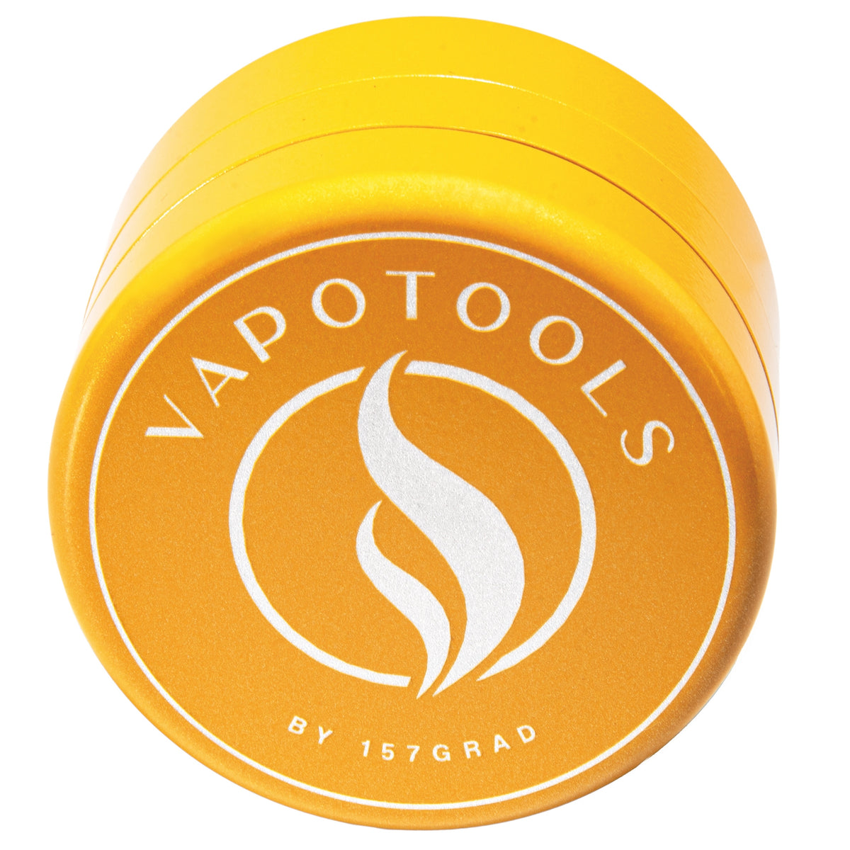Vapotools by 157Grad Ceramic Ultra Grinder Gelb frontal