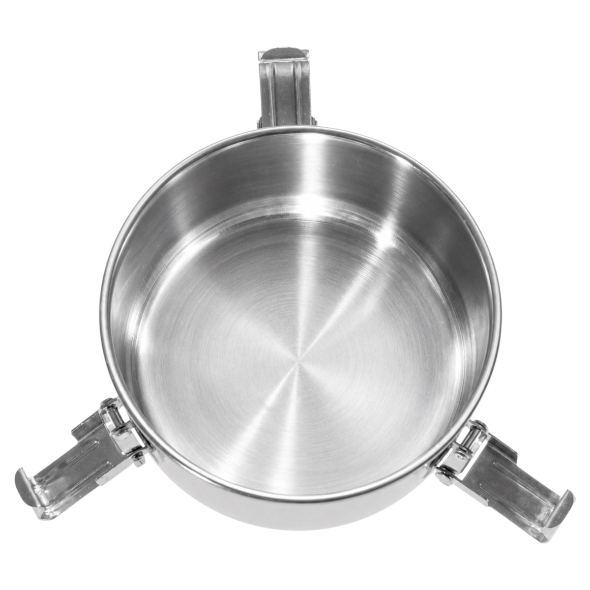Vapotools by 157Grad Edelstahl-Vorratsbehälter 300ml geöffnet Innenansicht