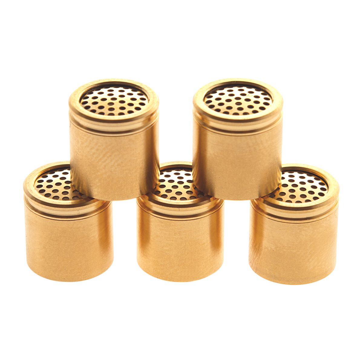 Vapotools by 157Grad Goldüberzogene Dosierkapseln passend für Xmax V3 Pro und Cuboo Stick  5 Stück geschlossen