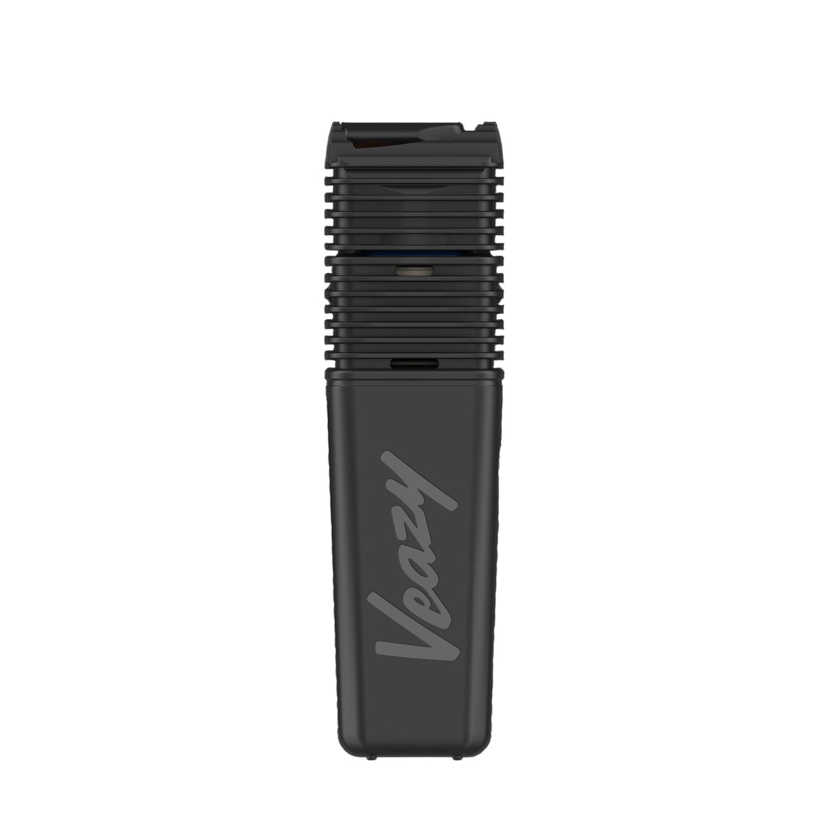 Veazy Vaporizer Alluring Black Front Mundstück geschlossen