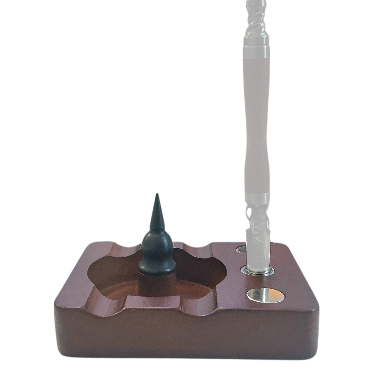 Vapotools by 157grid.combowler aus Holz mit 3 Magneten mit VapCap