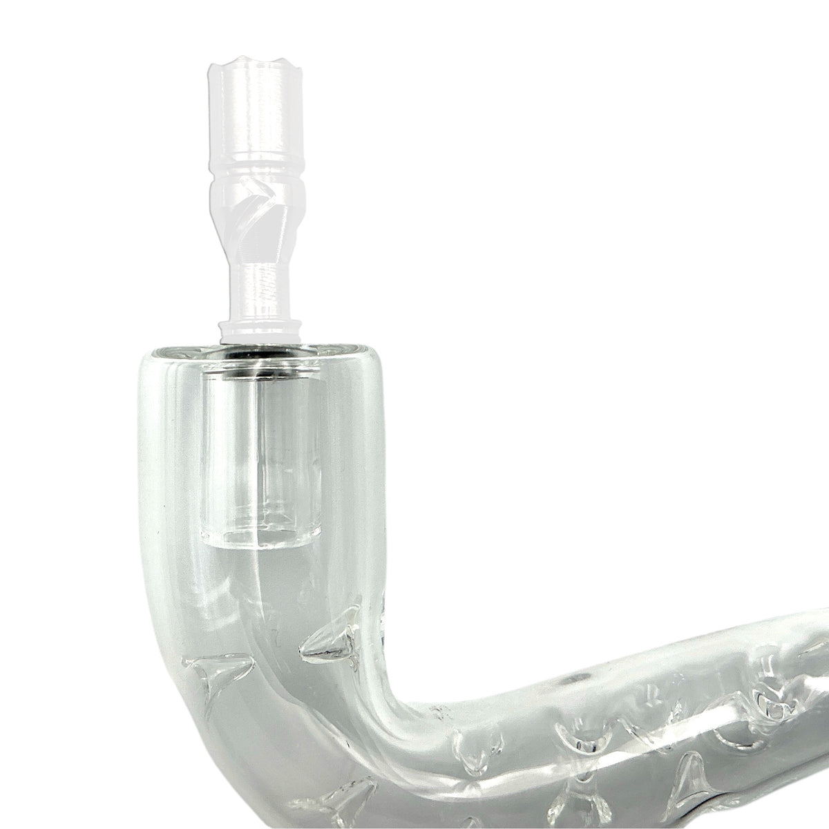 Vapotools by 157Grad Glaspfeife passend für DynyVap Details Kopf mit Kammer